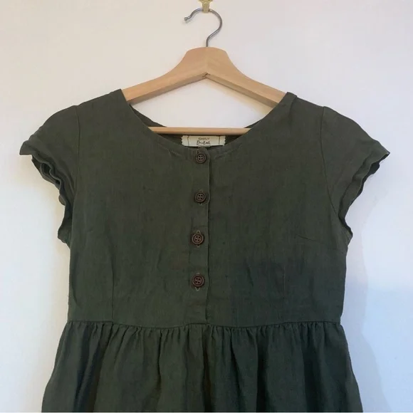 Handmade Linen Dress - Picture 4 of 8